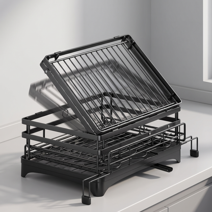 Foldable top tier detail