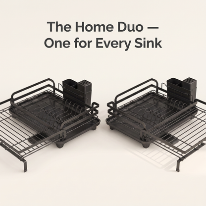 The Home Duo — two racks, one for every sink